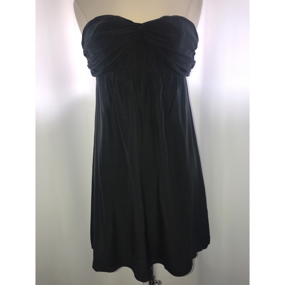 The Limited Black Bodice Strapless Dress